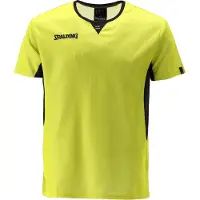 Spalding Referee Short Sleeve T-shirt Geel XS Man