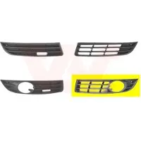 VAN WEZEL 5839593 Ventilatiegrille, bumper