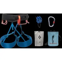 Black Diamond - Klimgordels - M Momentum Harness Package voor Heren - Maat XXL - Blauw