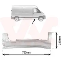 VAN WEZEL 4391102 Zijwand