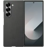Samsung Galaxy Z Fold 6 Back Cover Kunstleer Grijs
