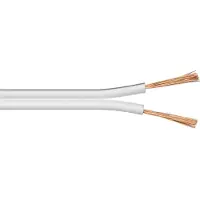 Goobay Luidspreker kabel - Op rol - wit