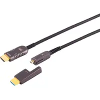 S-Impuls Optisches HDMI Verlegekabel-Set, 10K, 5m
