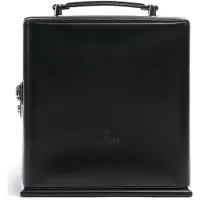 Windrose Sieraden-bewaring 'Merino' zwart