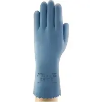 Ansell Chemicaliënhandschoen | maat 9 blauw | EN 388, EN 374, EN 407 | PSA-categorie III | 12 paar - 62-201-9 62-201-9