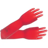 Ansell Chemicaliënhandschoen | maat 11 rood | EN 388, EN 374, ISO 9001 | PSA-categorie III | 12 paar - 37-900-11 37-900-11