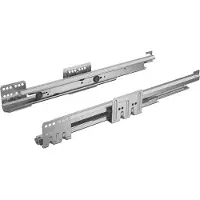 Hettich Ladegeleiders, Volledig uittrekbare lopers Actro Silent System