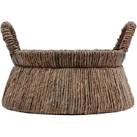 Bazar Bizar Mand Chizara | natuurlijke vezel naturel 42x26x42 cm opbergmanden | NADUVI