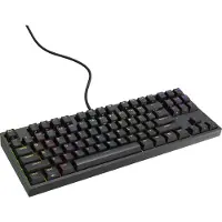 Genesis - Thor 404 - NKG-2069 - TKL toetsenbord - Gamen - USB - QWERTY US - International - Zwart - RGB - Gateron Yellow Pro