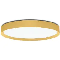 Lombardo Flo T 500 Plafondlamp 1-10V | Push | Dali | Gold | 4000K IP20 Lichtbron Inbegrepen