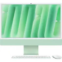 Apple iMac MWUE3D/A Groen - 61cm(24'') M4 8-Core Chip, 8-Core GPU, 16GB Ram, 256GB SSD