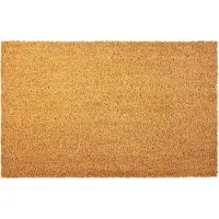 Karat Deurmat Kokos - Voor Binnen en Buiten - Deurmat van Kokos - Vuilvangmat voor Voordeur - Antislip - Voetschraper - Schoonloopmat Naturel - Natuur - 24 mm - 40 x 60 cm