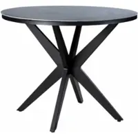 Yoi Tuintafel Calma Rond Dark Grey Slate Ø120