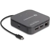 DeLOCK Thunderbolt 3 Mini Docking Station 8K - DisplayPort / HDMI / USB / LAN / Audio / PD 3.0