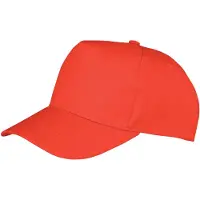 Result Pack 50 Result RC084X - Unisex Boston cap Burgundy