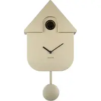Karlsson Klok Modern Cuckoo ABS Metallic Gold