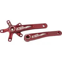Insight Crankset Vierkant Rood || Maat: 150