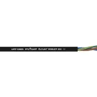 Lapp 10 meter 0021806 Ölflex Robust 200 all-weather stuurstroomkabel 3x1,5 mm² met groen-gele aardgeleider I kabel UV-bestendig, halogeenvrij I kleurgecodeerde aansluitkabel 3-aderig zwart