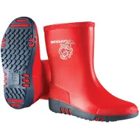 Dunlop Regenlaars Mini Rood-Schoenmaat 27