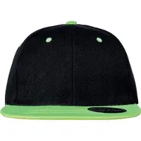 Result Bronx Original Flat Peak Snapback Dual Colour Cap | Maat: Één maat