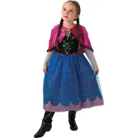Rubies Anna Frozen outfit met geluid voor kinderen