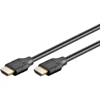 Goobay HDMI kabel 4K | | 1 meter (8K@60Hz, HDR, Zwart)