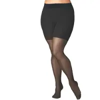 Falke Beauty Plus eenkleurig materiaal half ondoorzichtig 50 DEN panty dames grijs - maat F LONG
