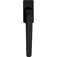Axa Raamsluiting L - Draai-kiep raamkruk - 7x32 mm - Aluminium zwart - F8 - Niet afsluitbaar