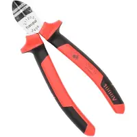 HAUPA zijkniptang, le 160mm, afwerking verchr, geisoleerd