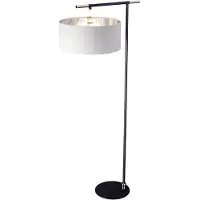 Elstead Lighting Staande LED Lamp Balance | 1X E27 Max 60W | Black/ Polished Nickel