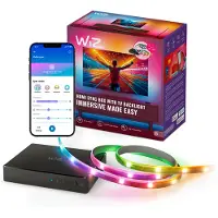 WiZ Connected WiZ HDMI Sync Box + Ruban Lumineux pour TV de 75 à 85 Pouces