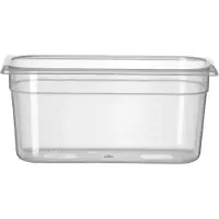 Hendi GN-container – polypropyleen – geur- en smaakvrij – 5,7L – transparant – 325x176x150 mm