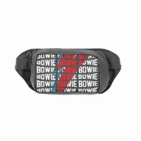 Rocksax David Bowie - Warped Schoudertas - Zwart