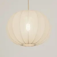 Lumidora Hanglamp 74887 - TACK - E27 - Beige - Zand - Metaal - ⌀ 38 cm