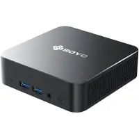 SOYO M4 Mini PC – Intel Alder Lake N150 – 12GB DDR4 – 512GB PCIe M.2 SSD – Windows 11 Pro – WiFi 6 & Bluetooth 5.2 – Ultra Compacte Desktop Computer Stil & Compact – Home Office / Media