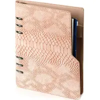 Kalpa 1016-68 Clipbook A5 Planner-map Croco Roos 1 week per 2 paginas 2026-2027-2028