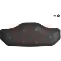 VAN WEZEL 0684460 Motorruimte-isolatie