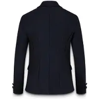 Kentucky Horsewear Horsewear - Wedstrijdjasje Sammy – Showjasje meisje – Navy – Ademend – Glitters – Maat 110 - Voor Ruiters