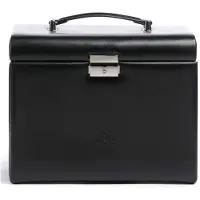 Windrose Sieraden-bewaring 'Merino' zwart