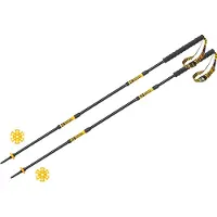 Grivel - Trail 3 - Trekkingstokken 130 cm, geel/zwart