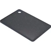Excellent Housewares snijplank - zwart gemeleerd - kunststof - 33 x 23 cm - Snijplanken