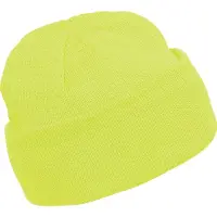 K-Up Gebreide muts KP031 - Fluorescent Yellow - One size