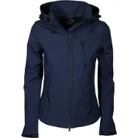 Jansen Dames Chicago Softshell jas navy 164
