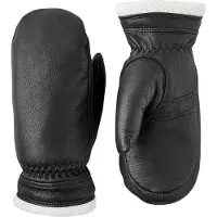 Hestra - Women's Boda Mitt - Handschoenen 7, zwart/grijs