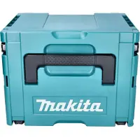 Makita GA 044 GD201 Accu haakse slijper 40 V max. 125 mm X-LOCK Brushless + 2x accu 2,5 Ah + lader + Makpac