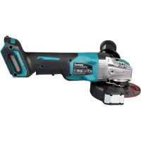 Makita GA 047 GT101 Accu haakse slijper 40 V max. 125 mm X-LOCK Brushless + 1x oplaadbare accu 5.0 Ah + lader