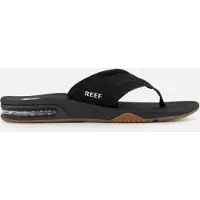 Reef Fanning Slippers zwart Synthetisch Maat 44