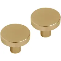 Differnz Amsterdam knop - 30 mm - goud