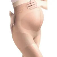Gabriella Zwangerschapspanty - 40 Denier - Kleur: Melisa (Licht getint) - Maat: L - Model: Mama Premium