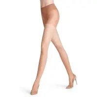 Falke Energize transparante mit compressie materiaal sheer 15 DEN panty dames beige - maat S-M